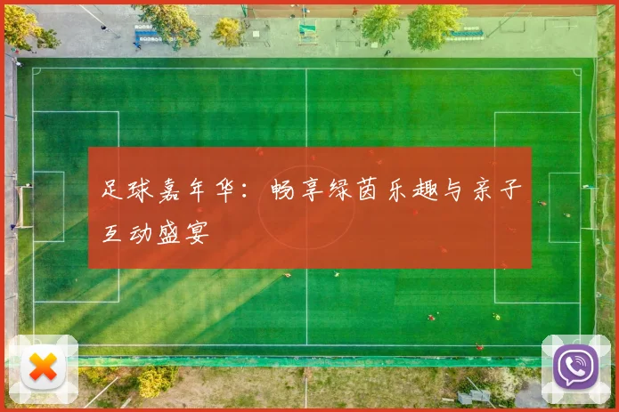 足球嘉年华:畅享绿茵乐趣与亲子互动盛宴